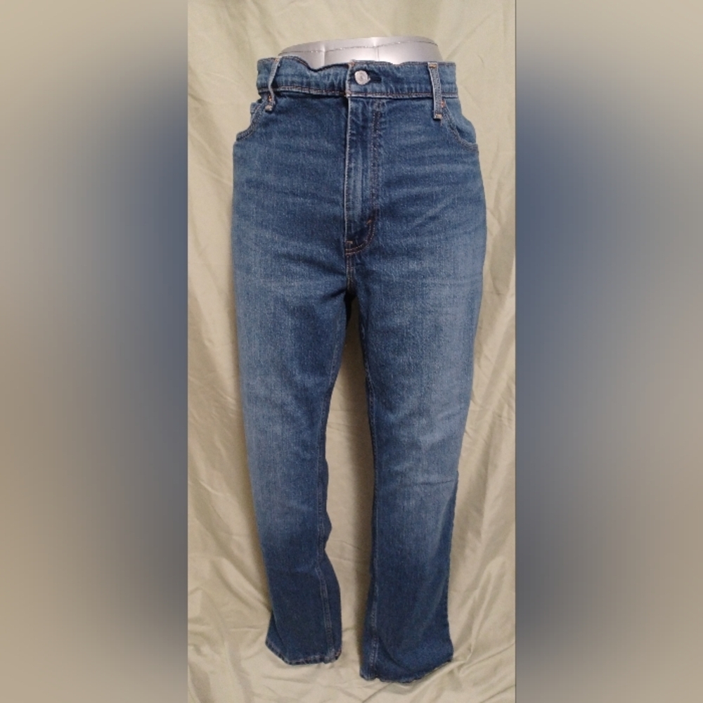 Levi's 511 Men's Relaxed Fit Jeans in Medium Blue Denim 40x32 - Picture 5 of 9